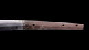 Antieke Japanse zwaard Katana, 70 cm lemmet, bruine Koshirae, Edo-periode