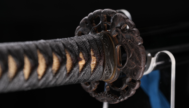 Antieke Japanse zwaardkatana gesigneerd Settsuju Yoshikuni, Edo-periode