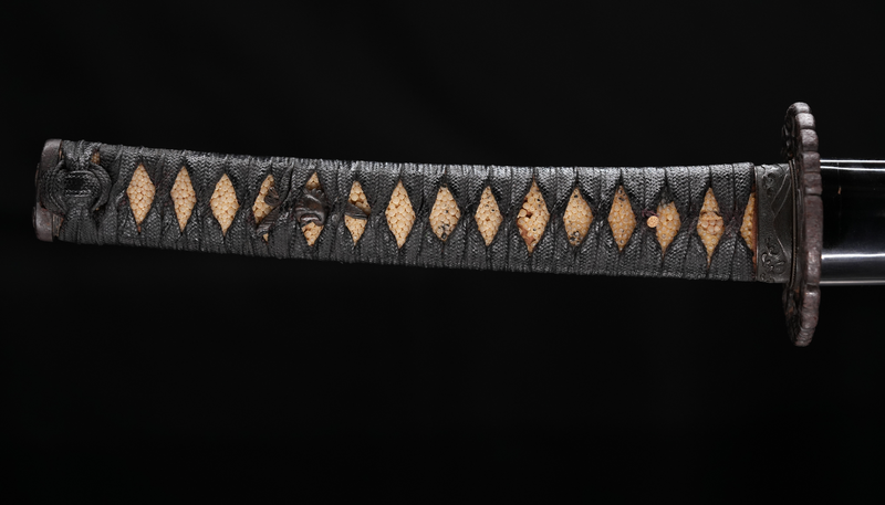 Antieke Japanse zwaardkatana gesigneerd Settsuju Yoshikuni, Edo-periode