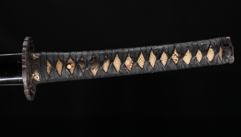 Antieke Japanse zwaardkatana gesigneerd Settsuju Yoshikuni, Edo-periode