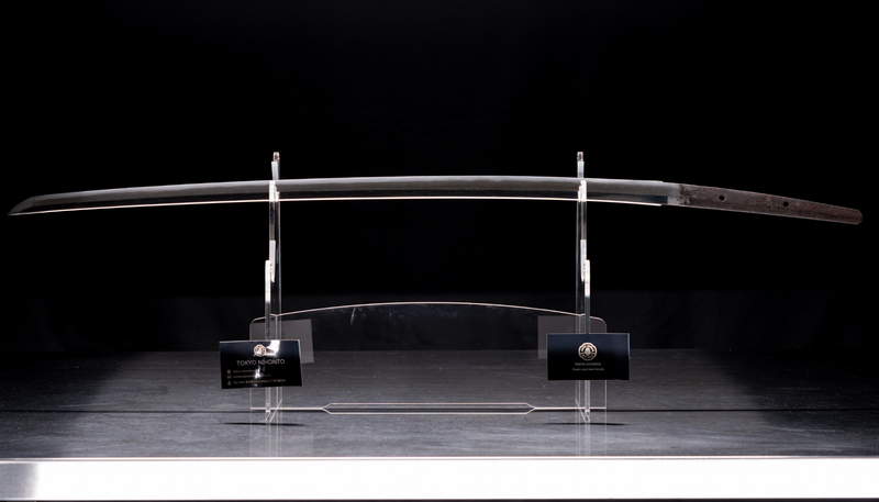 Antiek Japans zwaard Katana van Kashu Kanemaki, Edo-periode, Hozon Token