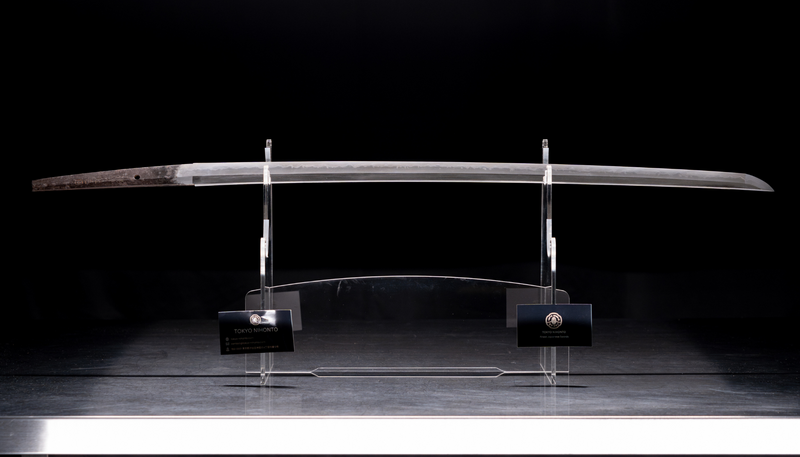 Antieke Japanse zwaardkatana gesigneerd Settsuju Yoshikuni, Edo-periode