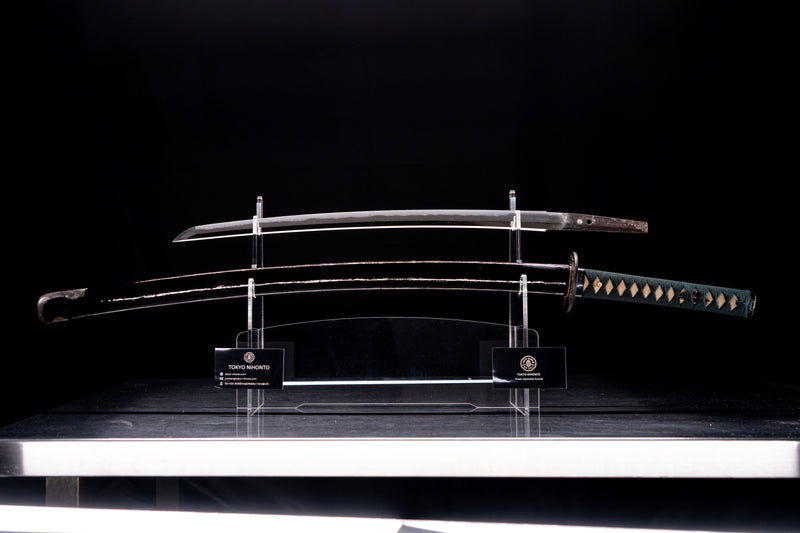 Antiek Japans zwaard Wakizashi van Shinano no Kami Fujiwara Daidō - Tokubetsu Hozon Token