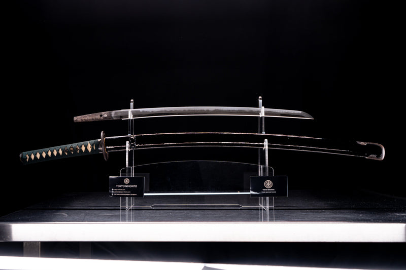 Antiek Japans zwaard Wakizashi van Shinano no Kami Fujiwara Daidō - Tokubetsu Hozon Token