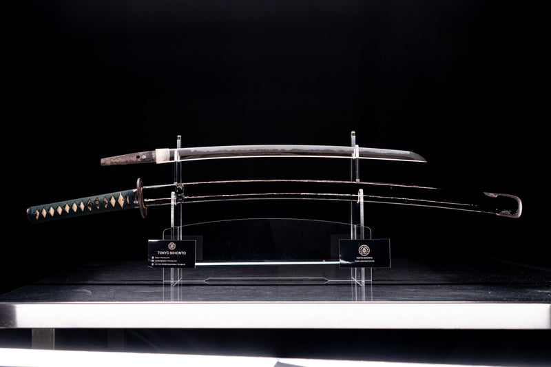 Antiek Japans zwaard Wakizashi van Shinano no Kami Fujiwara Daidō - Tokubetsu Hozon Token