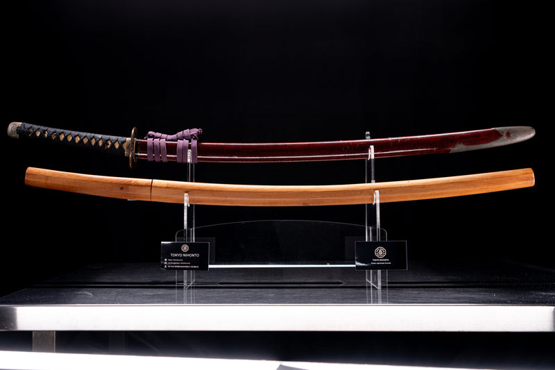 Antiek Japans Zwaard Katana Kiyotsune - NTHK Kanteisho