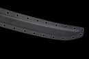 Phantom Tachi Long Tactical Sword — high-carbon steel, Black textured handle, black molded sheath, modular holes, belt clip