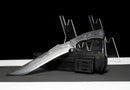 Apex Predator Kukri Sword — DLC Edition — Black molded handle, black textured sheath, belt clip