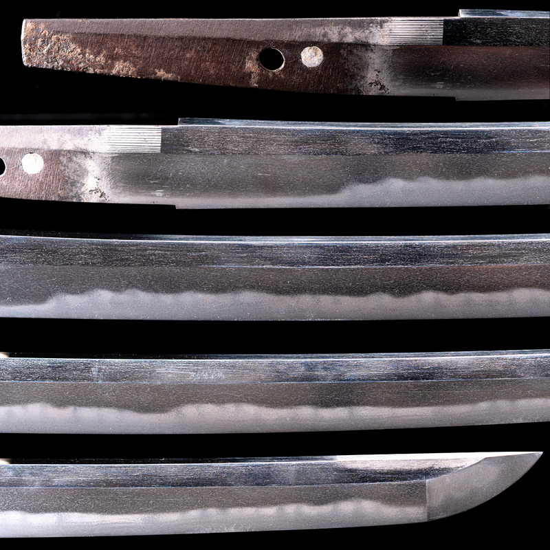 Antiek Japans zwaard Wakizashi van Shinano no Kami Fujiwara Daidō - Tokubetsu Hozon Token