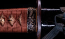 Antique Japanese Katana Sword signed Kojima Katsumasa with Iron Landscape Tsuba