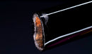 Antique Japanese Katana with Seated Sages Iron Tsuba and Suguha Hamon, Mumei, Edo Period