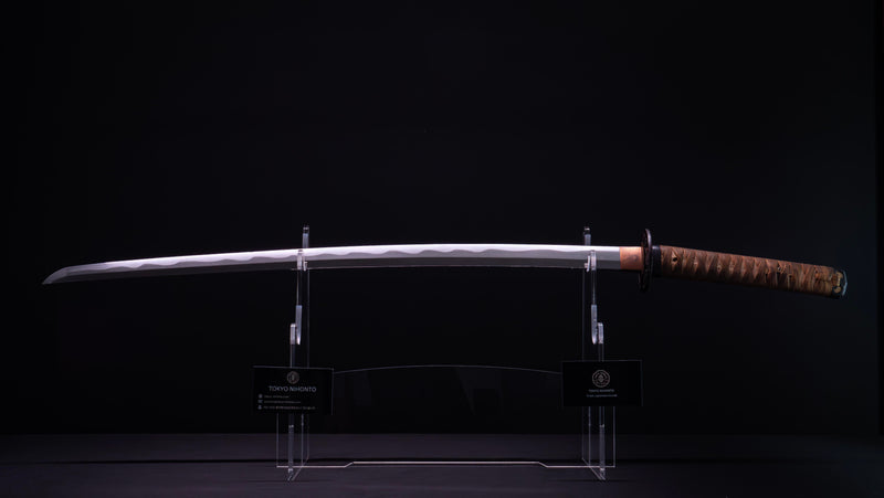 Antiek Japans zwaard Katana gesigneerd Amakuni Kura Minamoto Toshiyama