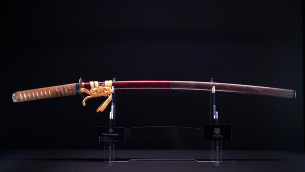 Antiek Japans zwaard Katana gesigneerd Amakuni Kura Minamoto Toshiyama