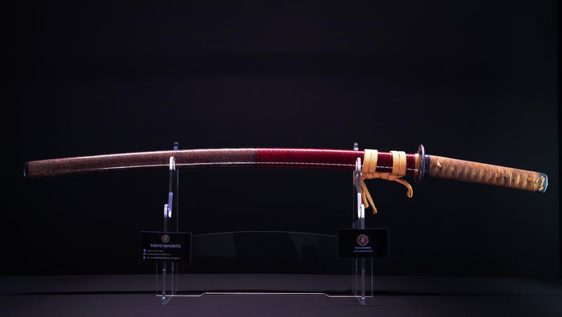 Antiek Japans zwaard Katana gesigneerd Amakuni Kura Minamoto Toshiyama