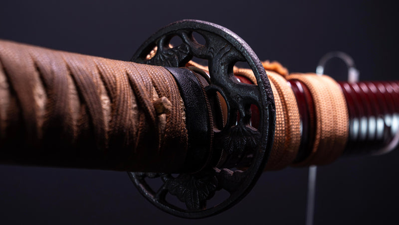 Antiek Japans zwaard Katana gesigneerd Amakuni Kura Minamoto Toshiyama