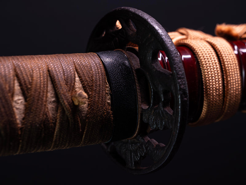 Antiek Japans zwaard Katana gesigneerd Amakuni Kura Minamoto Toshiyama
