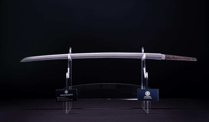 Antiek Japans Zwaard Katana, Shakudo beslag Inro Saya