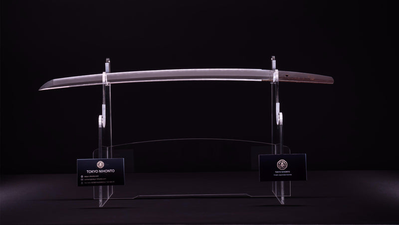 Antiek Japans zwaard Wakizashi Midare Hamon 45,5 cm