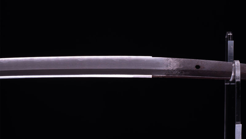Antiek Japans zwaard Wakizashi Midare Hamon 45,5 cm