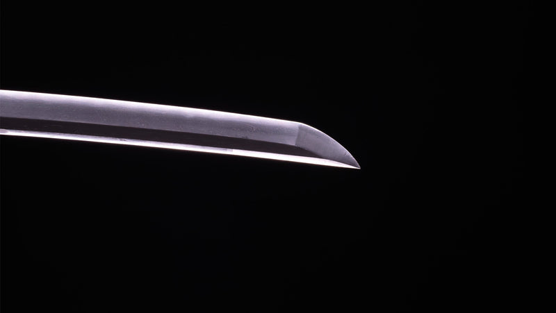 Antiek Japans zwaard Wakizashi Midare Hamon 45,5 cm