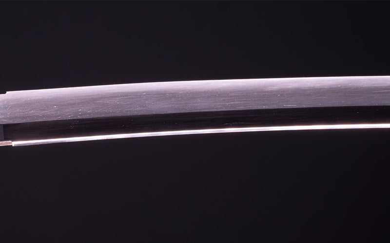 Antieke Japanse zwaard Katana 65,1 cm dik ijzeren Tsuba