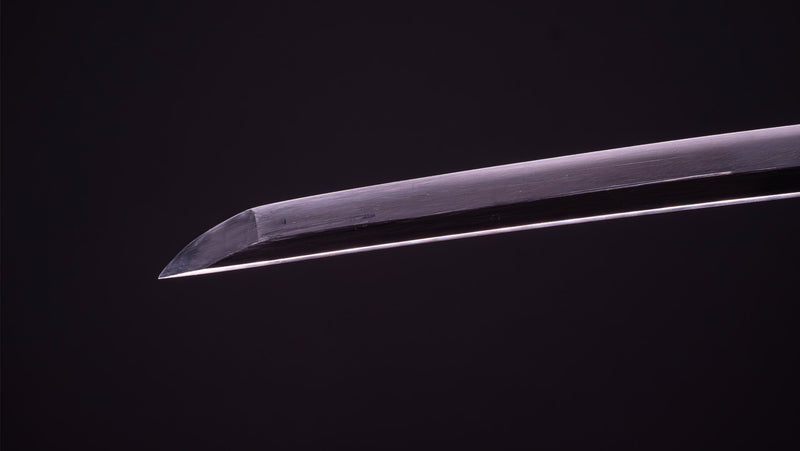 Antieke Japanse zwaard Katana 65,1 cm dik ijzeren Tsuba