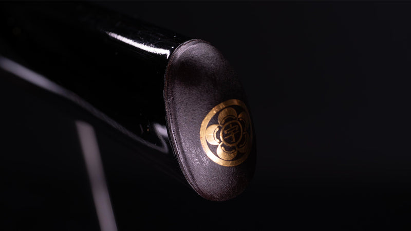 Antieke Japanse Zwaard Katana, met Bo-Hi &amp; Kamon Koshirae