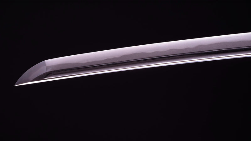 Antieke Japanse Zwaard Katana, met Bo-Hi &amp; Kamon Koshirae