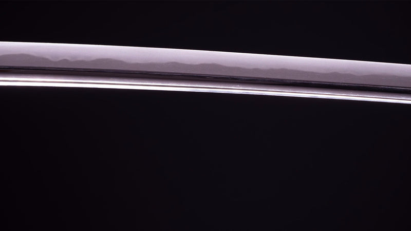 Antieke Japanse Zwaard Katana, met Bo-Hi &amp; Kamon Koshirae