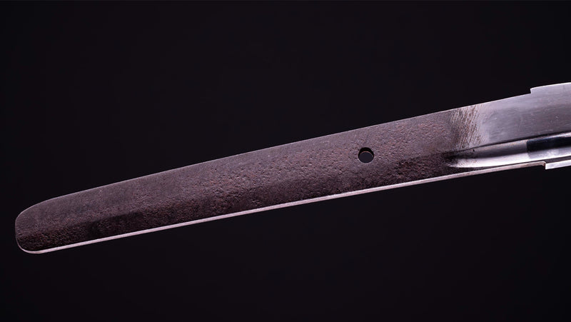Antieke Japanse Zwaard Katana, met Bo-Hi &amp; Kamon Koshirae