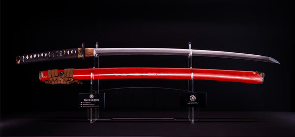 Antiek Japans zwaard Katana ondertekend Noshu ju Fujiwara Kanefusa