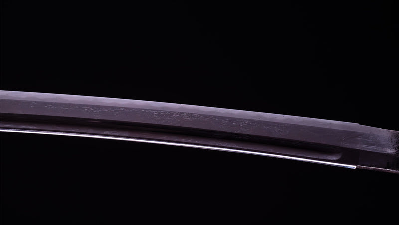 Antieke Japanse zwaardkatana met dubbele Bo-Hi
