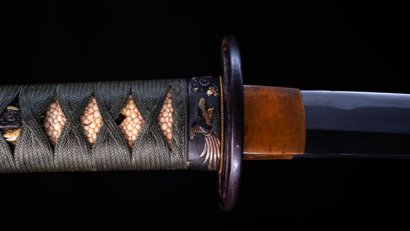 Antieke Japanse zwaard Katana gesigneerd Nagata Sukenori