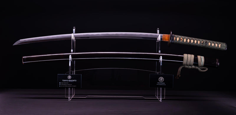 Antieke Japanse zwaard Katana gesigneerd Nagata Sukenori