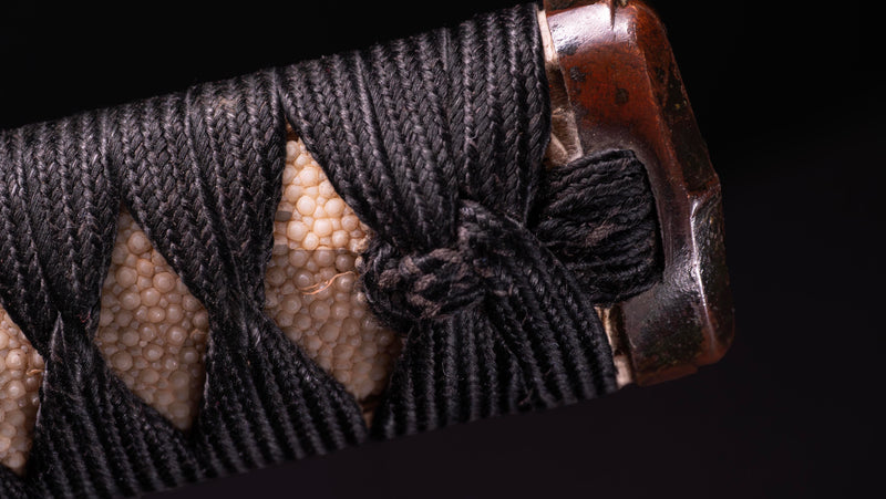Antiek Japans Katana-zwaard gesigneerd Sanuki Kuni Ju Okimitsu Saku