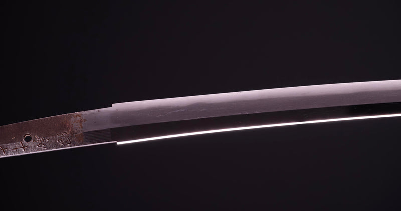 Antiek Japans Katana-zwaard gesigneerd Sanuki Kuni Ju Okimitsu Saku