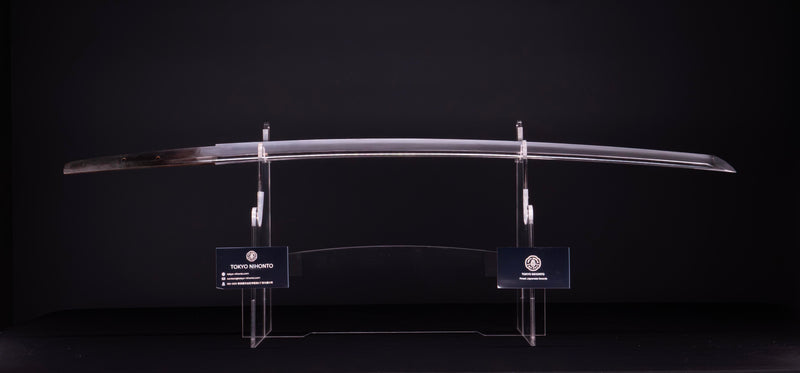 Antiek Japans Katana-zwaard met een zeldzame groene Koshirae, Edo-periode