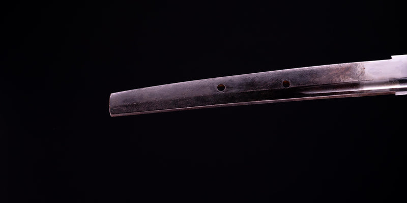 Antiek Japans Katana-zwaard met een zeldzame groene Koshirae, Edo-periode