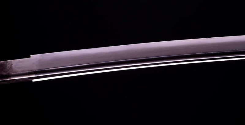 Antiek Japans Katana-zwaard met een zeldzame groene Koshirae, Edo-periode