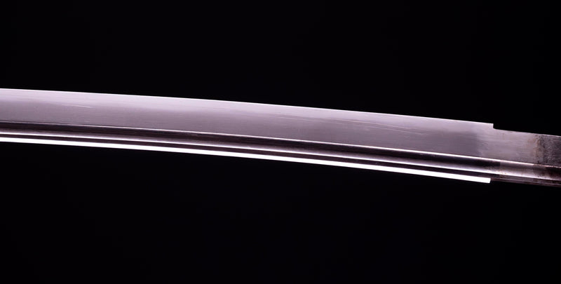 Antiek Japans Katana-zwaard met een zeldzame groene Koshirae, Edo-periode