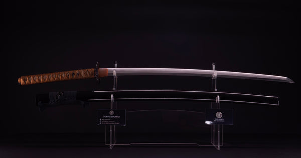 Antiek Japans Katana-zwaard, gesigneerd Seki Ju Ikeda Kanetsuna