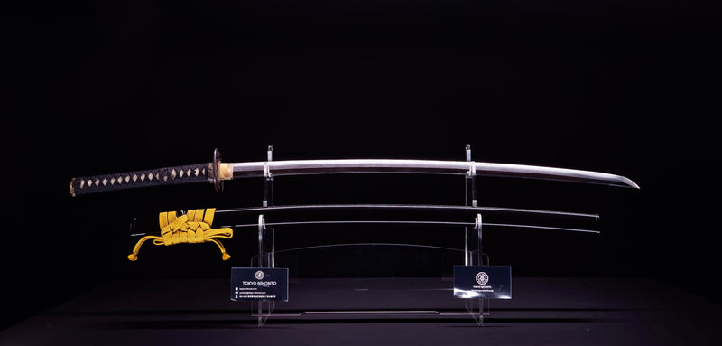 Antique Japanese Katana Sword signed Takada Jū Fujiwara Muneyuki - HOZON