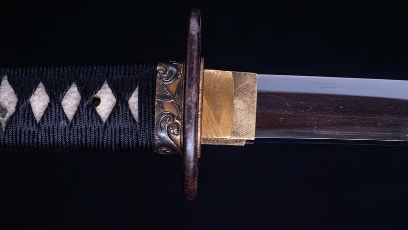 Antique Japanese Katana Sword signed Takada Jū Fujiwara Muneyuki - HOZON