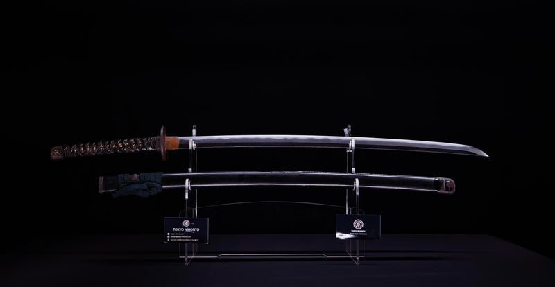 Antique Japanese Katana Sword by Takada Munekage - Late Muromachi - Double HOZON