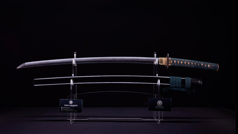 Antique Japanese Katana Rounded Kakugata Tsuba - Late Muromachi