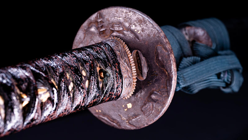 Antique Japanese Katana Sword by Takada Munekage - Late Muromachi - Double HOZON