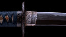 Antique Japanese Katana Sword with Iron Sukashi & Koshirae