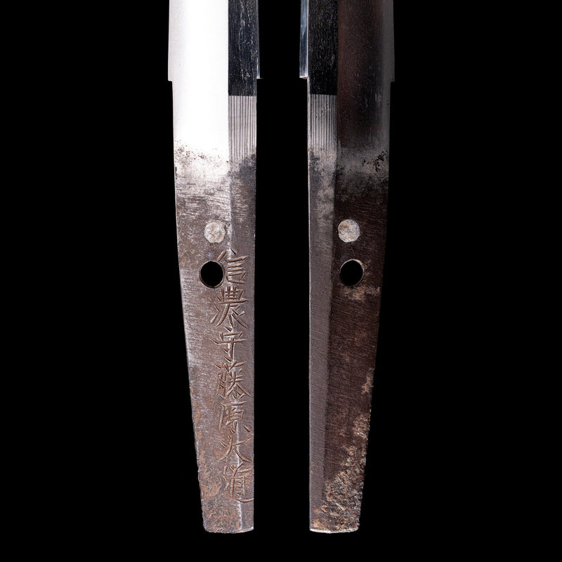 Antiek Japans zwaard Wakizashi van Shinano no Kami Fujiwara Daidō - Tokubetsu Hozon Token