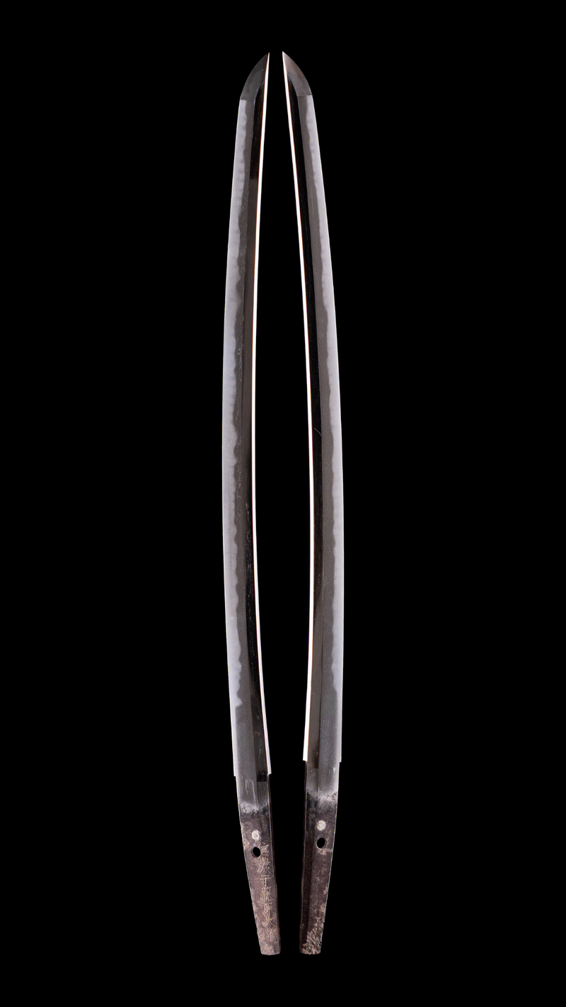 Antiek Japans zwaard Wakizashi van Shinano no Kami Fujiwara Daidō - Tokubetsu Hozon Token