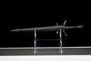 Morgul-Blade of the Witch-king - Lord of the Rings Sword — Manganese, Black wrapped grip, dark metal guard/pommel, decorated
